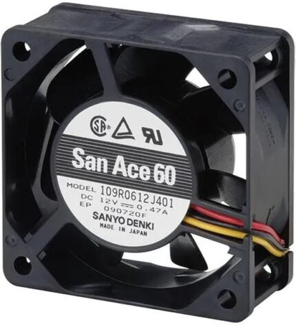 8007481917 109R0805F401, DC Fans Axial Fan, 80x80x25mm, 5VDC, 32.5CFM, 1.25W, 26dBA, 2600RPM, Ball, 3 Leads, Tach Hirschmann