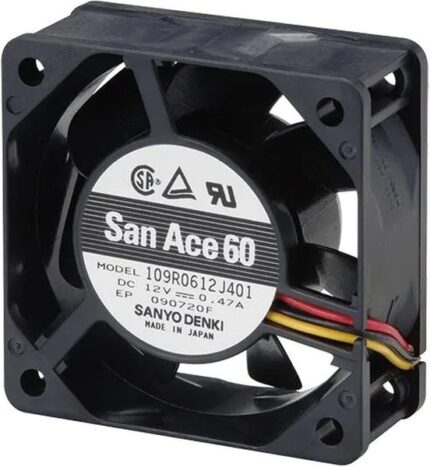 8005415237 109R0848K4011, DC Fans Axial Fan, 80x80x25mm, 48VDC, 55.1CFM, 4.8W, 41dBA, Ribless, Ball, 3 Wire, Tach Hirschmann