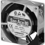 8005415245 109S033, AC Fans AC Axial Fan, 80x80x25mm, 115VAC, Petit Ace Hirschmann