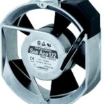 8005415257 109S303, AC Fans AC Axial Fan, 172x150x51mm Round/Sidecut, 230VAC, Dyna Ace, Side Cut Hirschmann