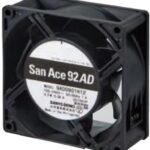 8005415310 9AD0901H1H, EC Fans AC, DC Axial Fan, 92x92x38mm, 100-240VAC, 90Pa, Rib, Low Power, Speed Sensor Hirschmann