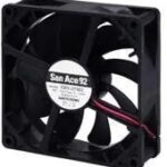 8005415552 9S0912F4D011, DC Fans DC Axial Fan, 92x92x25mm, 12VDC, Silent Series, Ribless, Locked Rotor Sensor Hirschmann