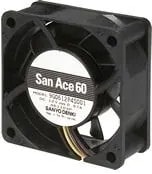 8005415581 9WF0624H401, DC Fans DC Axial Fan, 60x60x25mm, 24VDC, Oil Proof, Tachometer Hirschmann