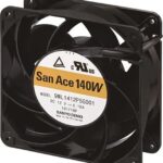 8049705484 Вентилятор Sanyo Denki San Ace 140W 9WL1424P1H001 24V DC 0.85A 140X38 4pin Hirschmann