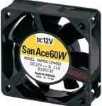 8005415623 9WP0624G401, DC Fans DC Axial Fan, 60x60x25mm, 24VDC, 27.5CFM, 3.12W, 39dBA, Splash Proof, Tach, IP68 Hirschmann