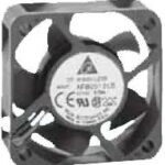 8004746714 AFB0512HHD-R00, DC Fans Tubeaxial Fan, 50x20mm, 12VDC, Ball Bearing, 3x Lead Wires, Locked Rotor Sensor Hirschmann