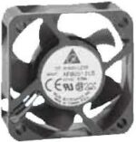 8004746714 AFB0512HHD-R00, DC Fans Tubeaxial Fan, 50x20mm, 12VDC, Ball Bearing, 3x Lead Wires, Locked Rotor Sensor Hirschmann