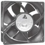 8005786493 AFB1212VHE-R00, Fan Tubeaxial 12VDC Square - 120mm L x 120mm H Ball 130.0 CFM (3.64m³/min) 3 Wire Leads Hirschmann