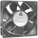 8005913194 AFB1224HH-F00, Fan Tubeaxial 24VDC Square - 120mm L x 120mm H Ball 95.1 CFM (2.66m³/min) 3 Wire Leads Hirschmann