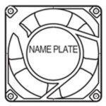8033910605 08038FB-A1L-EA-00, Fan Tubeaxial 115VAC Square - 80mm L x 80mm H Ball 32.0 CFM (0.896m³/min) 2 Terminals Hirschmann — изображение 2