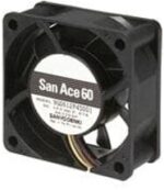 8033818878 9S0612F401, Fan Tubeaxial 12VDC Square - 60mm L x 60mm H Ball 17.3 CFM (0.484m³/min) 3 Wire Leads Hirschmann