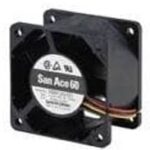 8017320555 9G0624G102, 9G Series Axial Fan, 24 V dc, DC Operation, 110.4m³/h, 20.4W, 850mA Max, 60 x 60 x 38mm Hirschmann — изображение 3