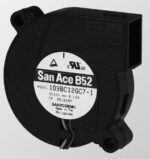 8007269125 109BC12GC7-1, Blowers & Centrifugal Fans DC Blower, 52x15mm, 12VDC, Tachometer Hirschmann — изображение 2