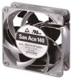 8005415509 9GV1424P1H001, DC Fans Axial Fan, 140x140x38mm, 24VDC, Guide Vane, High Performance, Ribless, Tach/PWM Hirschmann — изображение 2