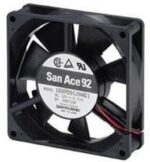 8049571599 Вентилятор Sanyo Denki San Ace 92 9GA0924P4J03 24V DC 0.2A 92X25 4pin Hirschmann — изображение 3