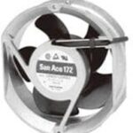 8017108153 9WG1212E101-E, 9WG Series Axial Fan, 12 V dc, DC Operation, 118cfm, 7.32W, 610mA Max, IP55, 120 x 120 x 38mm Hirschmann