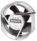 8016182579 9SG5724P5H61, 9SG Series Axial Fan, 24 V dc, DC Operation, 696.6m³/h, 67.2W, 2.8A Max, 172 x 150 x 51mm Hirschmann — изображение 2