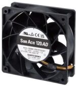 8028588039 9ADA1201G1002, EC Fans AC, DC Axial Fan, 120x120x38mm, 100-240VAC, 138CFM, 9W, 52dBA, 4400RPM, Ball Hirschmann