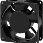 8005436747 SP101A-1123HBL.GN, AC Fans Axial Fan, 120x120x38mm, 115VAC, 87/107CFM, 0.26/0.32"H2O, Ball, Wire Hirschmann