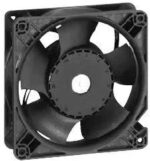 8006903852 DV4112N, Fan Tubeaxial 12VDC Square - 119mm L x 119mm H Ball 161.9 CFM (4.53m³/min) 2 Wire Leads Hirschmann — изображение 2