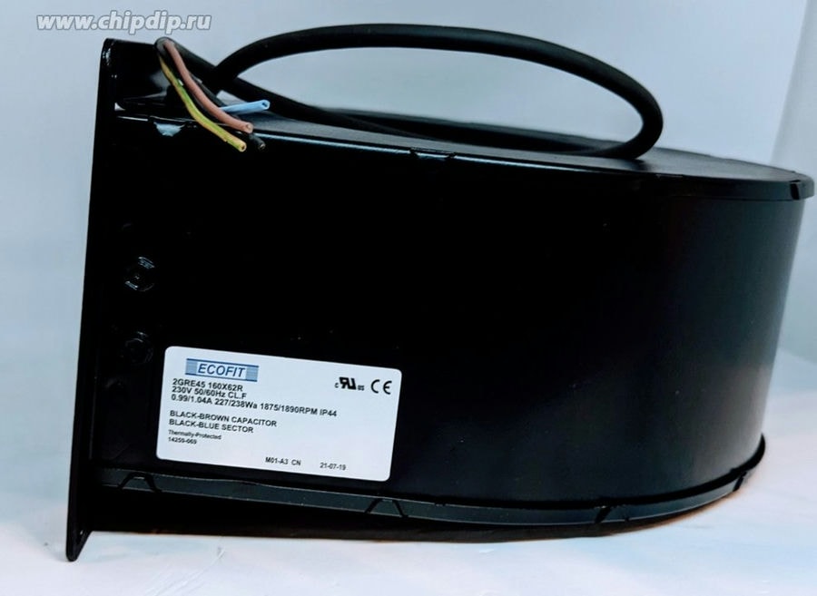 doc046849815 8023376248 Вентилятор ECOFIT 2GRE45 160x62R L36-A6 центробежный 220V () Hirschmann — изображение 1