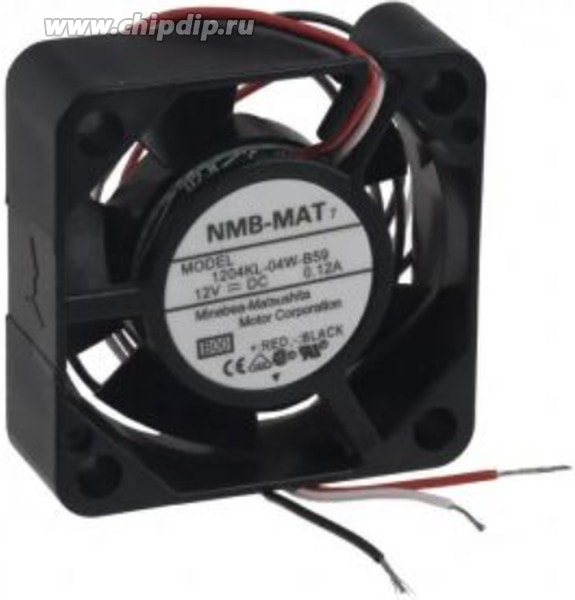 doc046849861 8023376245 Вентилятор NMB-MAT 1204KL-04W-B59 30x10мм 12V 0.96W 0.12A () Hirschmann — изображение 1
