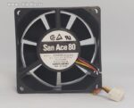 8023303317 Вентилятор Sanyo Denki San Ace 80 109P0812C2041 DC 12V 0.55A 80x32 3 pin Hirschmann — изображение 2