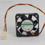 8025135037 Вентилятор Sunon HA40101V4-1Q07A-G99 12V DC 0.51W 0.04A 40X10mm 3pin () Hirschmann