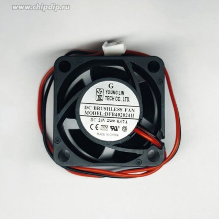 8032834006 Вентилятор YOUNG LIN DFB402024H 24V DC 0.07A 40X20 2pin Hirschmann