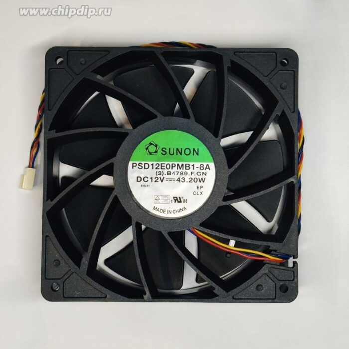 8035599318 Вентилятор Sunon PSD12E0PMB1-8A 12V DC 43.20W 140X38 4pin () Hirschmann — изображение 2