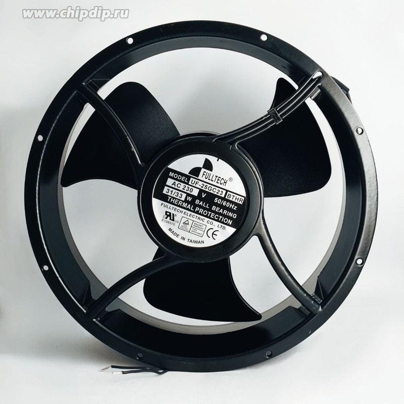 doc047142349 8021102134 Вентилятор FULLTECH UF-25GC23 BTHR 230V AC 50/60Hz 31/33W 254X89 2pin Hirschmann — изображение 1