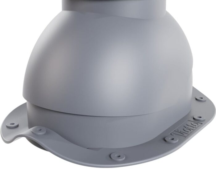 8026747796 Выход вентиляции канализации , для металлочерепицы, серый графит (RAL 7024) 07.500.03.03.05.100.7024 Hirschmann — изображение 2