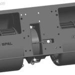 8025312122 Автомобильный вентилятор Spal 015-B46-22 24V () Hirschmann