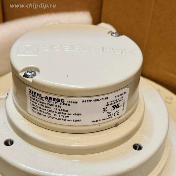 8035598956 Вентилятор ZIEHL-ABEGG RE22P-4DK.4C.1R () Hirschmann — изображение 2