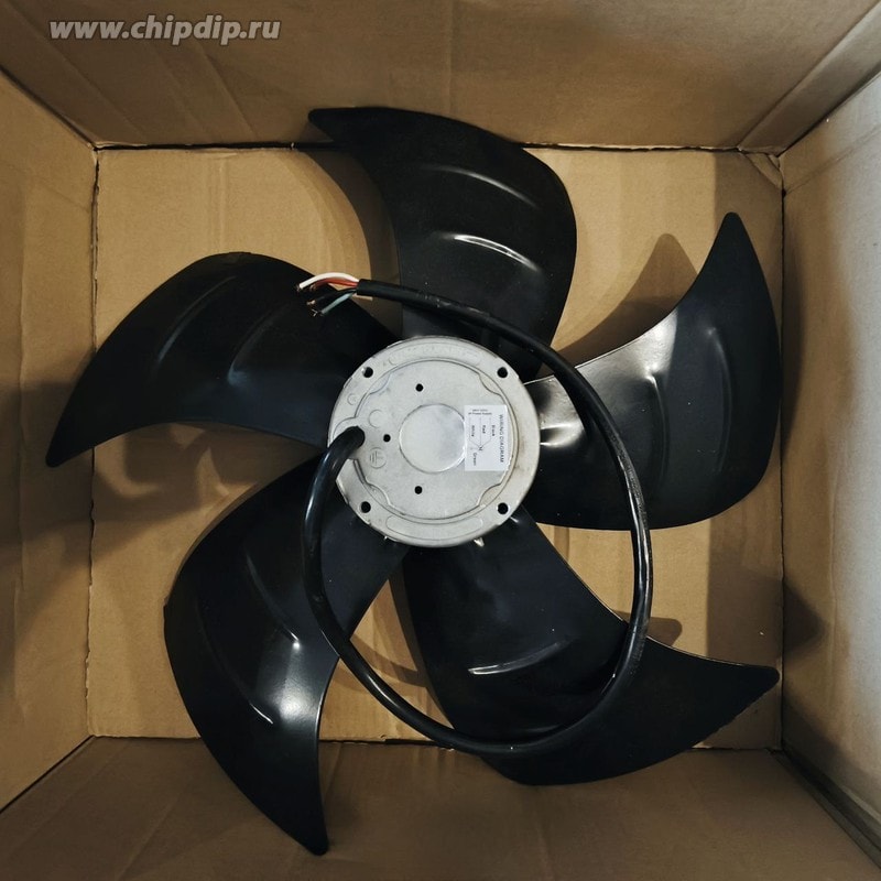 doc047344863 8010321926 Вентилятор Ebmpapst A4E450-AP01-01 230V 50/60Hz 245/355W 1.1/1.55A 1400/1600min-1 4pin Hirschmann — изображение 1