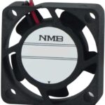 8009667686 02510SS-12P-AA-00, DC Axial Fan, 12 V, Square, 25 mm, 10 mm, Sleeve Bearing, 2.65 CFM Hirschmann