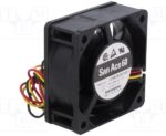 8013282422 Вентилятор Sanyo Denki 109R0605F401 5V, DC , 1W, 0,2A, 26,31 куб.м/ч, 24 dBAб, 60х60х25, 3pin Hirschmann — изображение 2