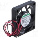 8033824746 MF35060V2-1000U-A99, Fan Tubeaxial 5VDC Square - 35mm L x 35mm H Vapo-Bearing™ 4.3 CFM (0.120m³/min) 2 Wire Leads Hirschmann