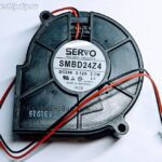 8025664873 Вентилятор Servo SMBD24Z4 DC 24V 0.12A 2.7W 76x25 2pin улитка () Hirschmann