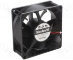8005946938 9G0924H102, Fan Tubeaxial 24VDC Square - 92mm L x 92mm H Ball 90.0 CFM (2.52m³/min) 2 Wire Leads Hirschmann — изображение 3