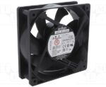 8014723986 R89F-MS1238HP, R89F Series Axial Fan, 100 → 240 V ac, AC Operation, 3m³/min, 4.4W, 80mA Max, 120 x 120 x 38mm Hirschmann — изображение 3