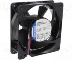 8005892924 4118N/2H7P, Fan Tubeaxial 48VDC Square - 119mm L x 119mm H Ball 294.0 CFM (8.23m³/min) 4 Wire Leads Hirschmann — изображение 3