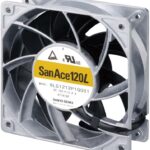 8002723918 9LG0912P1F001, San Ace 9LG Series Axial Fan, 12 V dc, DC Operation, 174m³/h, 12W, 1A Max, 92 x 92 x 38mm Hirschmann