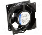 8006065871 3606, Fan Tubeaxial 115VAC Square - 92mm L x 92mm H Ball 52.4 CFM (1.47m³/min) 2 Wire Leads Hirschmann — изображение 4