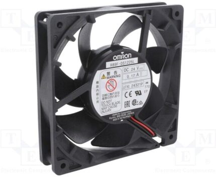 8017138417 R89F-DS1225L, Вентилятор: DC; осевой; 125x125x25мм; 150куб.м/ч; 40дБА; шариковый Hirschmann