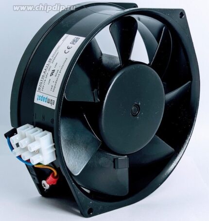 8025664874 Вентилятор Ebmpapst W2G130-AA33-20 24V DC 14/16W 2950min-1 172X150X55 () Hirschmann