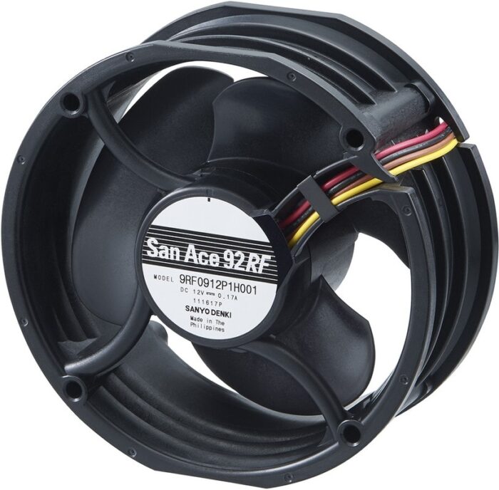 8005415540 9RF0924P1H001, DC Fans DC Axial Fan, Reversible Flow, 92x38mm Round, 24VDC, Tach/PWM Hirschmann — изображение 2