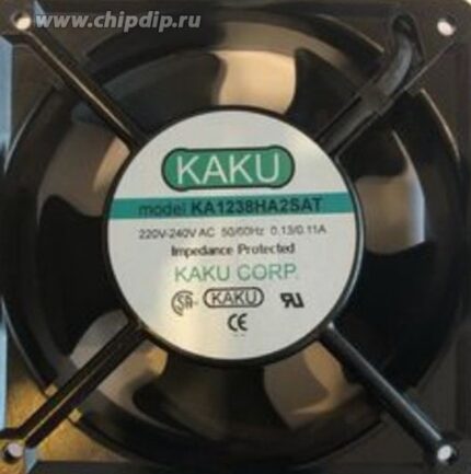 8017873829 Вентилятор KAKU KA1238HA2SAT 220-240V AC 50/60Hz 0.13/0.11A 120X38 () Hirschmann