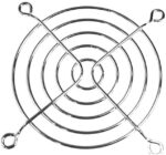 8008641881 G80-18B, 80mm Sq Fan Finger Guard Steel, Modified Epoxy Resin Coating 5 Rings Hirschmann — изображение 2