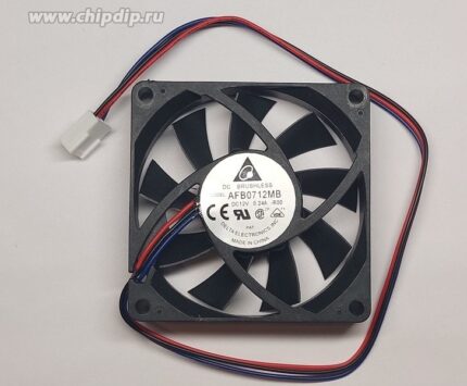 8026988883 Вентилятор Delta Electronics AFB0712MB 12V DC 0.24A 70X15 3pin () Hirschmann